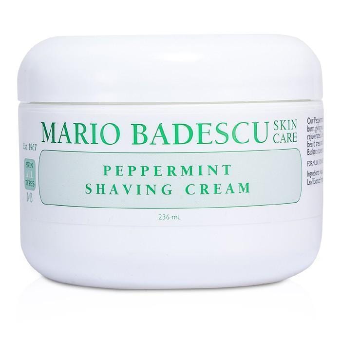 Peppermint Shaving Cream - 236ml-8oz-Men's Skin-JadeMoghul Inc.