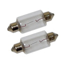 Perko Double Ended Festoon Bulbs - 12V, 15W, .97A - Pair [0070DP1CLR]-Bulbs-JadeMoghul Inc.