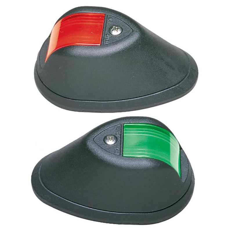 Perko Vertical Mount Side Lights - 12V - Black [0254B00DP1]-Navigation Lights-JadeMoghul Inc.