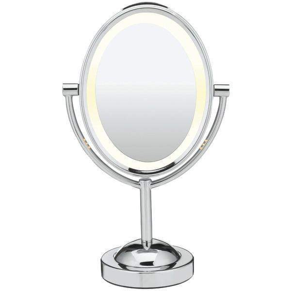 Personal Care Reflections Double-Sided Lighted Oval Mirror Petra Industries