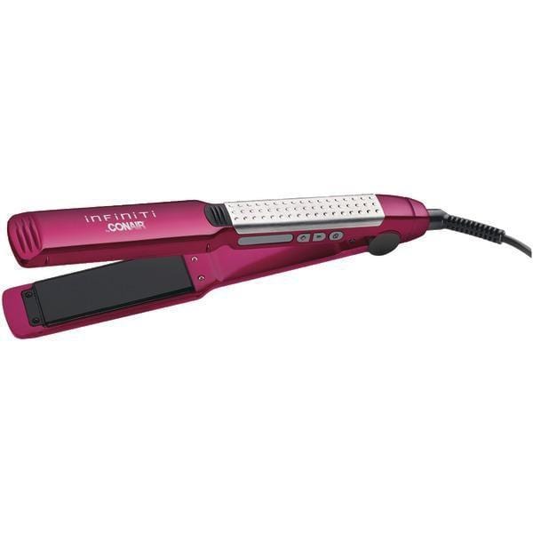 Tourmaline Ceramic Flat Iron (1.5"; Pink/White)