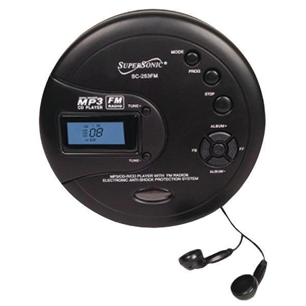 Personal MP3/CD Player with FM Radio-CD Players & Boomboxes-JadeMoghul Inc.