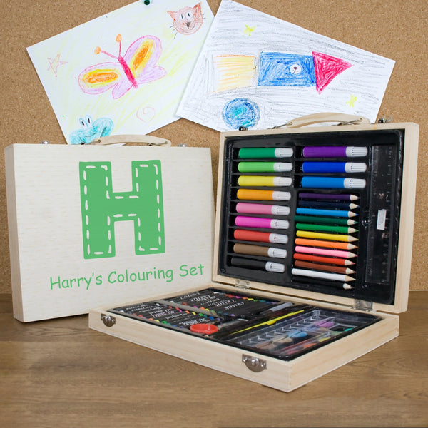 Personalised Gifts For Kids - Children's Colouring In Set