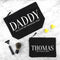 Personalized Father's Day Gifts - Daddy & Me Black Wash Bags