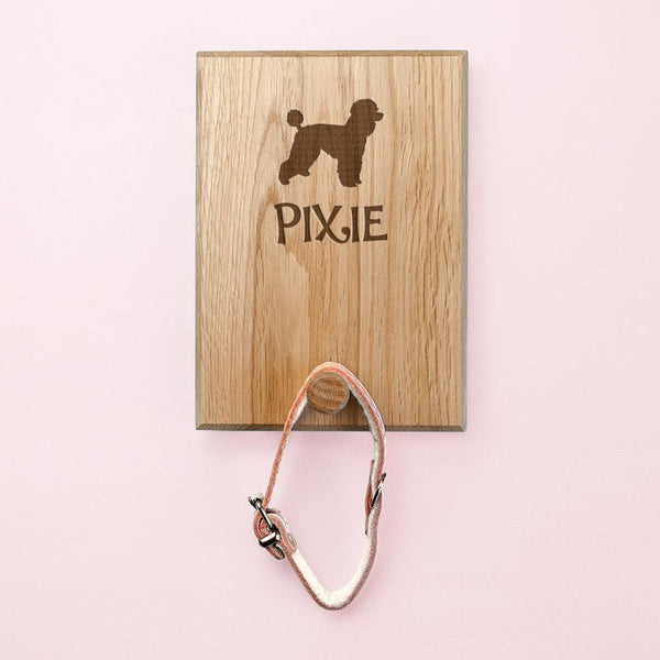 Personalized Couple Gifts Dog Silhouette Peg Hook