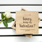 Personalized Photo Gifts Fancy Being My Valentine? Oak Photo Cube