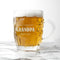 Personalized Glasses -  Father's Day Dimpled Beer Glass