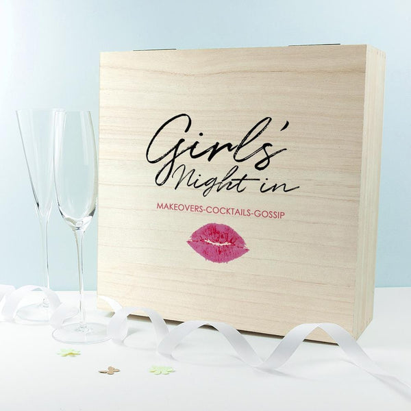 Personalized Wedding Gifts Girls' Night Box