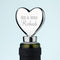 Personalised Gifts Heart Bottle Stopper