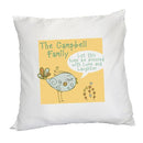 Personalised Let this home be Blessed - Square Cushion Cover