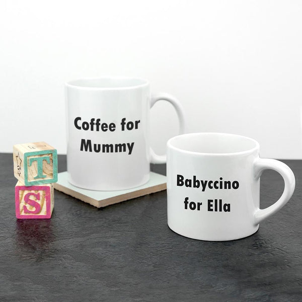 Personalized Gifts For Mom - Mummy & Me Tea Time Mugs