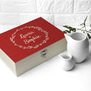 Personalized Gift Ideas Romantic Wreath Tea Box
