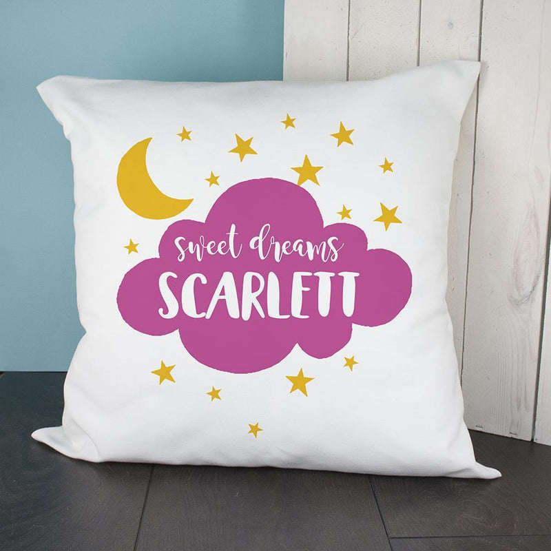 Personalised Pillow Sweet Dreams Cushion Cover