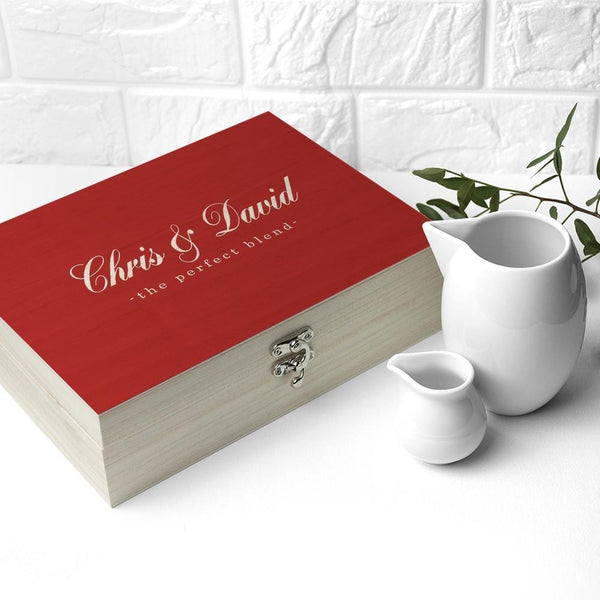 Personalized Gift Ideas The Perfect Blend Tea Box