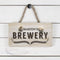 Personalized Signs Wooden Home Brewery Sign