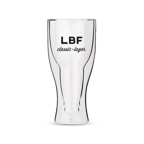 Personalized Double Walled Beer Glass Classic Lager Print (Pack of 1)-Personalized Gifts For Men-JadeMoghul Inc.