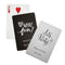 Personalized Foil Stamped Playing Cards Silver (Pack of 1)-Popular Wedding Favors-JadeMoghul Inc.