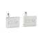 Personalized Gifts By Type Rectangular Cuff Links (Pack of 1) Weddingstar