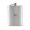 Personalized Gifts By Type Shiny Monogrammed Hip Flask Gift for Groomsmen (Pack of 1) JM Weddings