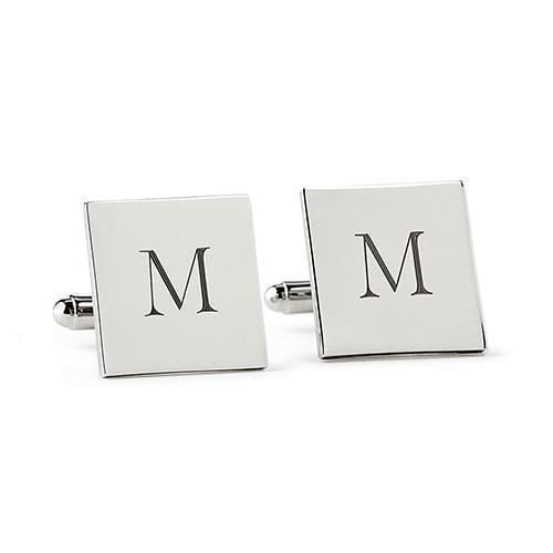 Personalized Gifts By Type Square Cuff Links (Pack of 1) JM Weddings