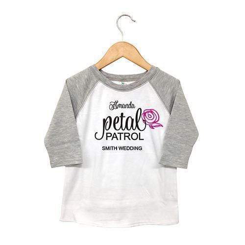 Personalized Gifts For Kids Personalized Kid's T-Shirt - Petal Patrol 3T (Pack of 1) Weddingstar