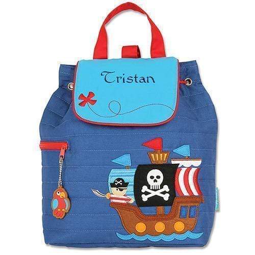 Personalized Gifts For Kids Personalized Quilted Toddler Backpack - Pirate (Pack of 1) Weddingstar