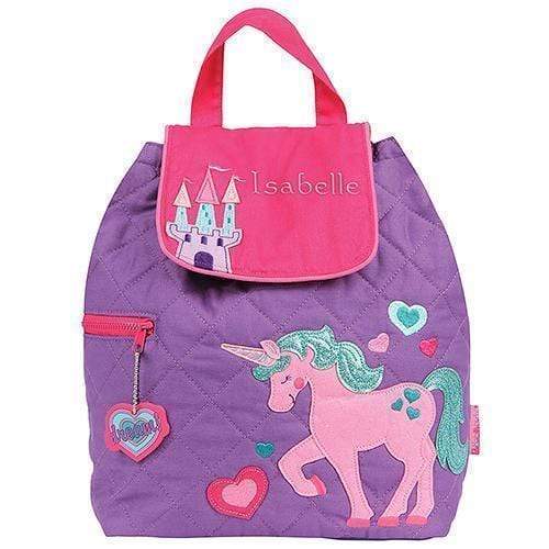 Personalized Gifts For Kids Personalized Quilted Toddler Backpack - Unicorn (Pack of 1) Weddingstar