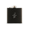 Personalized Gifts For Men Personalized Monogram Black Hip Flask (Pack of 1) Weddingstar