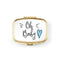 Personalized Gifts for Women Oh Baby Small Gold Keepsake Tooth Box - Blue Heart (Pack of 1) Weddingstar