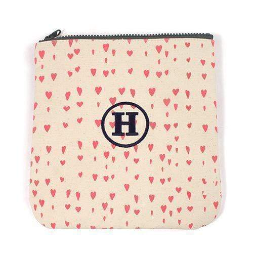 Personalized Gifts for Women Pink Hearts Carry-all Zipper Bag (Pack of 1) Weddingstar