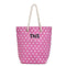 Personalized Gifts for Women Polka Dot Cabana Tote - Pink (Pack of 1) Weddingstar