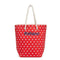 Personalized Gifts for Women Polka Dot Cabana Tote - Red (Pack of 1) Weddingstar