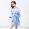 Personalized Gifts for Women Silky Kimono Robe - Periwinkle 1XL - 2XL (Pack of 1) JM Weddings