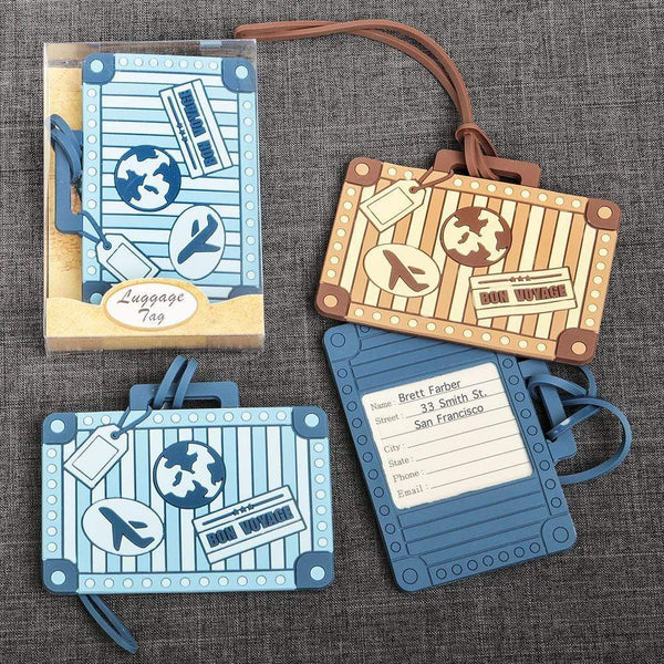 Suitcase Design Luggage Tag - 2 assorted - from gifts by fashioncraft