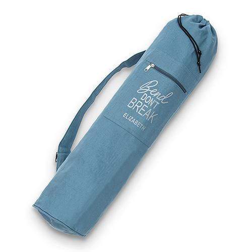 Yoga Mat Bag - Bend Don't Break Black (Pack of 1)
