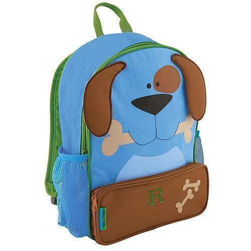 Personalized Kids Backpack - Blue Puppy Dog (Pack of 1)-Personalized Gifts For Kids-JadeMoghul Inc.
