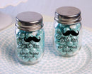 Personalized "Little Man" Printed Mini Mason Jar (3 Sets of 12)-Favor Boxes & Containers-JadeMoghul Inc.