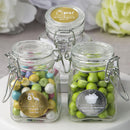 personalized metallics collection apothecary jars with hinged lid-Bridal Shower Decorations-JadeMoghul Inc.