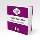 Personalized Notepad Favor with Penguin Couple Indigo Blue (Pack of 1)-Popular Wedding Favors-Watermelon-JadeMoghul Inc.