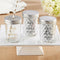 Personalized Printed Glass Mason Jar - Mr. & Mrs. (3 Sets of 12)-Favor Boxes & Containers-JadeMoghul Inc.