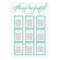 Personalized Seating Chart Kit with Expressions Design Vintage Pink Text With White Background (Pack of 1)-Wedding Signs-Pewter Grey Text With White Background-JadeMoghul Inc.