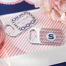 Personalized Silver Bottle Opener - Nautical Bridal Shower(24 Pcs)-Bridal Shower Decorations-JadeMoghul Inc.