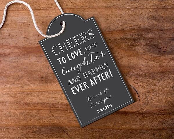 Personalized Statement Tags - Chalk (Set of 12)-Wedding Ceremony Accessories-JadeMoghul Inc.
