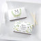 Personalized White Matchboxes - Botanical Garden (Set of 50)-Personalized Favor Box Wrappers-JadeMoghul Inc.