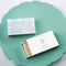 Personalized White Matchboxes - Ethereal (Set of 50)-Personalized Favor Box Wrappers-JadeMoghul Inc.