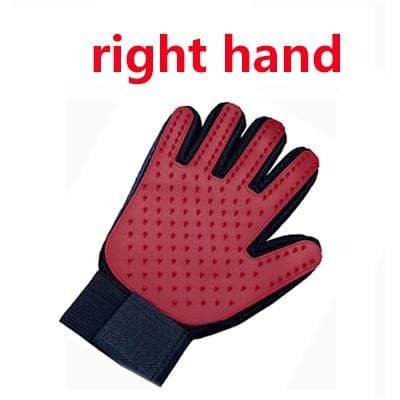 Pet Glove Cat Grooming Glove Cat Hair Deshedding Brush Gloves Dog Comb for Cats Bath Clean Massage Hair Remover Brush AExp
