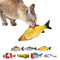 Pet Soft Plush 3D Fish Shape Cat Toy Interactive Gifts Fish Catnip Toys Stuffed Pillow Doll Simulation Fish Playing Toy For Pet AExp