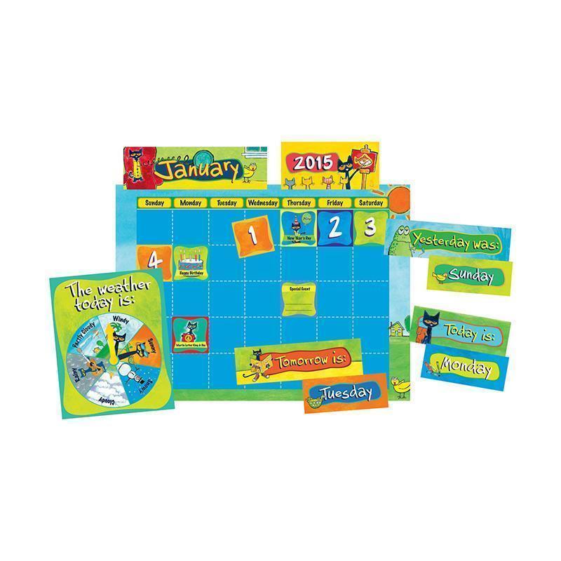 PETE THE CAT CALENDAR KIT-Learning Materials-JadeMoghul Inc.