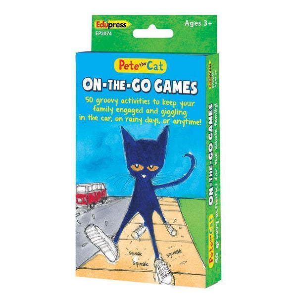 PETE THE CAT ON THE GO GAMES-Learning Materials-JadeMoghul Inc.