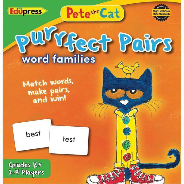 PETE THE CAT PURRFECT PAIRS WORD-Learning Materials-JadeMoghul Inc.